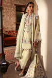 ZAHA Festive Embroidered Lawn Unstitched 3Pc Suit ZF-25-01 MEHERBANO
