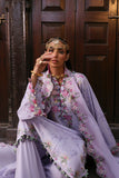 ZAHA Festive Embroidered Lawn Unstitched 3Pc Suit ZF-25-04 NILOFER