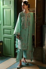 ZAHA Festive Embroidered Lawn Unstitched 3Pc Suit ZF-25-05 SEHER