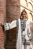 ZAHA Festive Embroidered Lawn Unstitched 3Pc Suit ZF-25-08 ZARMINA