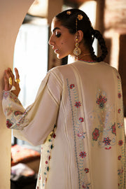 ZAHA Festive Embroidered Lawn Unstitched 3Pc Suit ZF-25-10 CHANDNI