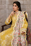 ZAHA by Khadijah Shah Festive Lawn Unstitched 3Pc Suit ZF23-01 FERESHTEH