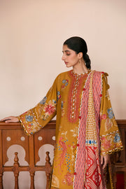 ZAHA by Khadijah Shah Festive Lawn Unstitched 3Pc Suit ZF23-02 DERIN