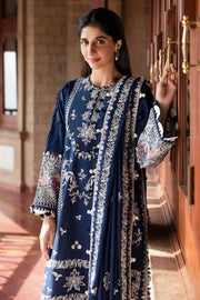 ZAHA by Khadijah Shah Festive Lawn Unstitched 3Pc Suit ZF23-03 SERRA