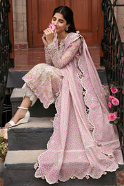 ZAHA by Khadijah Shah Festive Lawn Unstitched 3Pc Suit ZF23-04 LEYLA