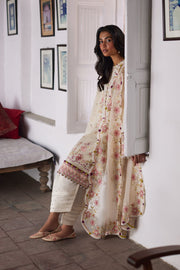 ZAHA Festive Embroidered Lawn Unstitched 3Pc Suit ZF24-05 ELA