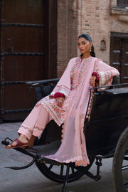 ZAHA Festive Embroidered Lawn Unstitched 3Pc Suit ZF24-07 AYSEL