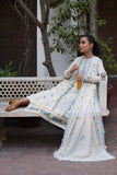 ZAHA Festive Embroidered Lawn Unstitched 3Pc Suit ZF24-08 LEYA
