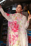 Wildflower by ZAHA Embroidered Lawn Unstitched 3Pc Suit ZF26-05 PINK MINK FROLIC