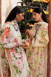 Wildflower by ZAHA Embroidered Lawn Unstitched 3Pc Suit ZF26-06 DAHLIA
