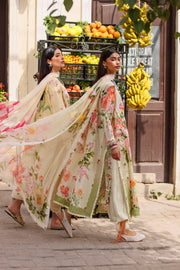 Wildflower by ZAHA Embroidered Lawn Unstitched 3Pc Suit ZF26-06 DAHLIA
