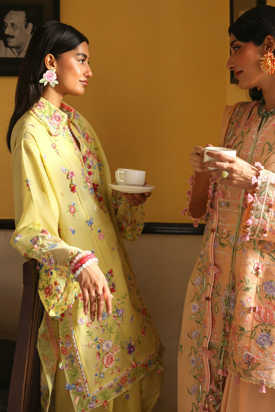 Wildflower by ZAHA Embroidered Lawn Unstitched 3Pc Suit ZF26-08 QUEEN OF THE ANDES