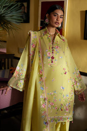 Wildflower by ZAHA Embroidered Lawn Unstitched 3Pc Suit ZF26-08 QUEEN OF THE ANDES