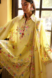 Wildflower by ZAHA Embroidered Lawn Unstitched 3Pc Suit ZF26-08 QUEEN OF THE ANDES