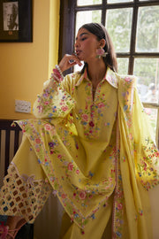 Wildflower by ZAHA Embroidered Lawn Unstitched 3Pc Suit ZF26-08 QUEEN OF THE ANDES