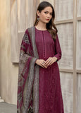 Zarif Festive Embroidered Lawn Unstitched 3Pc Suit ZFL-01 Rahaa