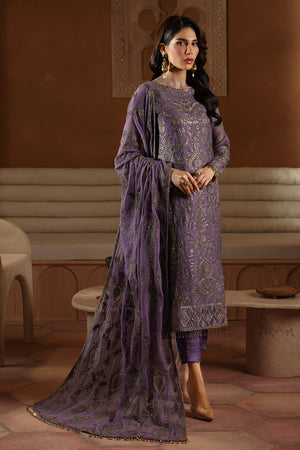 Nauroz by Zarif Embroidered Chiffon Unstitched 3Pc Suit ZFN-03 JAHAAN