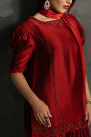 Zariya Anahira Ready to Wear Silk Organza 3Pc Suit ZB50087 ZIANA