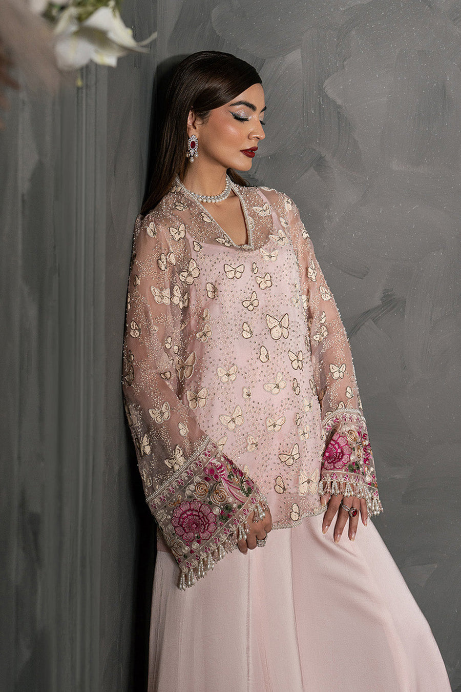 Zariya Anahira Ready to Wear Pure Organza 2Pc Suit ZB50083 ZIARA
