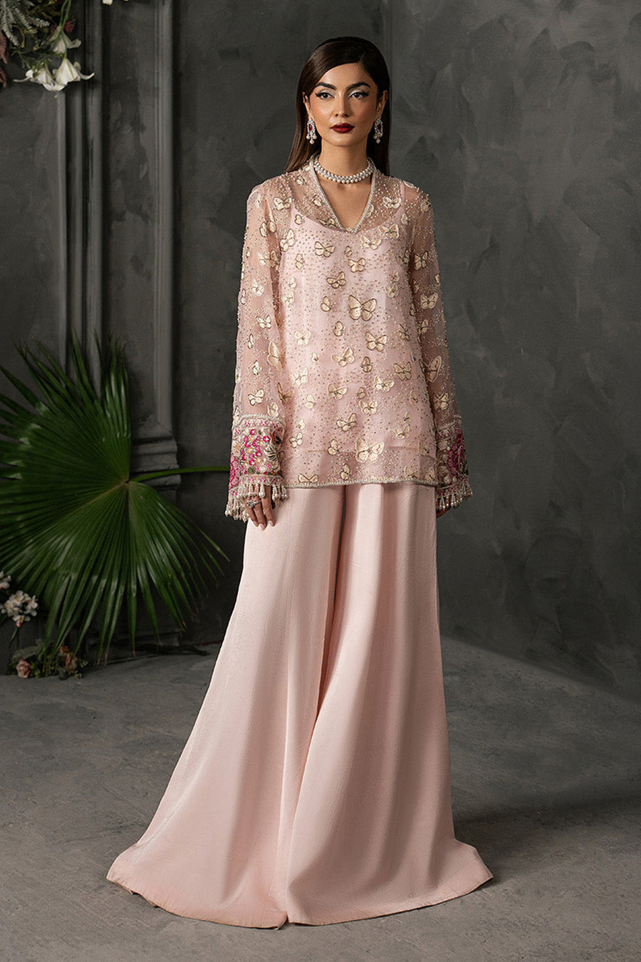 Zariya Anahira Ready to Wear Pure Organza 2Pc Suit ZB50083 ZIARA