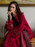 Faiza Faisal Dastaan Embroidered Khaddar Unstitched 3Pc Suit - ZIMAL