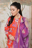 Feathers Premium Printed Lawn Unstitched 3Pc Suit ZINNIA-FT378