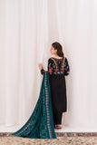 Feathers Fully Embroidered Dhanak Unstitched 3Pc Suit ZIVREL-FT556