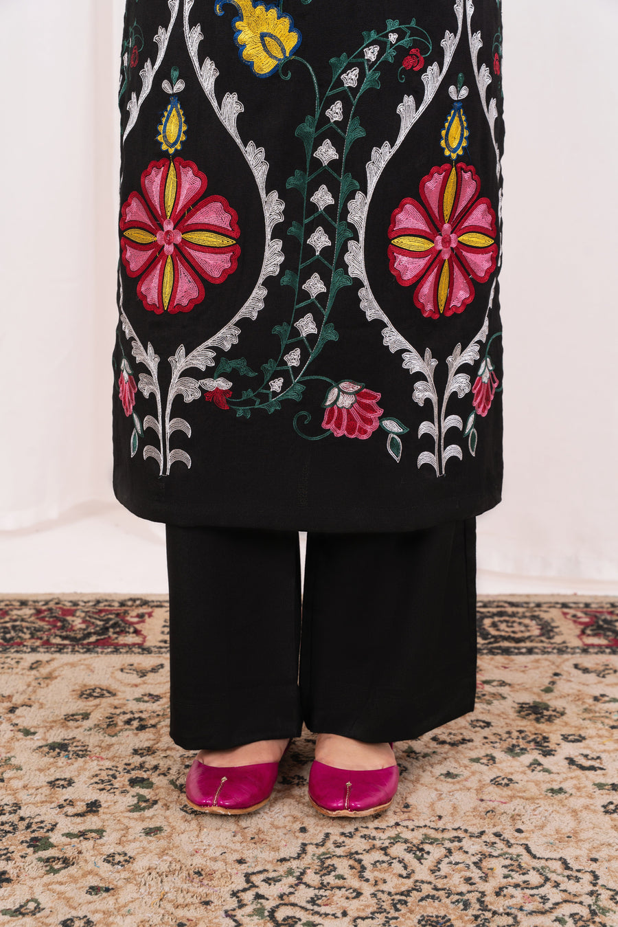 Feathers Fully Embroidered Dhanak Unstitched 3Pc Suit ZIVREL-FT556