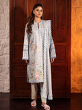 Zaha By Khadijah Shah Embroidered Lawn Unstitched 3Pc Suit ZL24-01B ELA