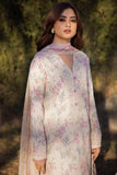Zaha By Khadijah Shah Embroidered Lawn Unstitched 3Pc Suit ZL24-03A AYSEL