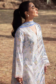 Zaha By Khadijah Shah Embroidered Lawn Unstitched 3Pc Suit ZL24-03B AYSEL