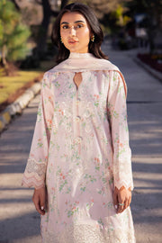 Zaha By Khadijah Shah Embroidered Lawn Unstitched 3Pc Suit ZL24-04A ASEMA