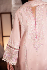 Zaha By Khadijah Shah Embroidered Lawn Unstitched 3Pc Suit ZL24-07A ZENEL