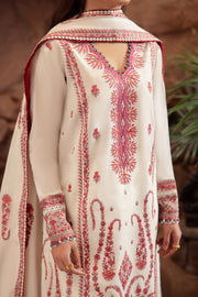 Zaha By Khadijah Shah Embroidered Lawn Unstitched 3Pc Suit ZL24-09A ELANIA
