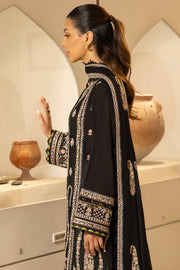 Zaha By Khadijah Shah Embroidered Lawn Unstitched 3Pc Suit ZL24-09B ELANIA