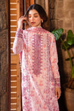 Zaha By Khadijah Shah Embroidered Lawn Unstitched 3Pc Suit ZL24-10B SENA
