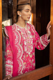 Zaha By Khadijah Shah Embroidered Lawn Unstitched 3Pc Suit ZL24-12A LEYLA