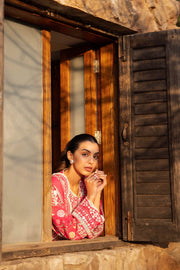 Zaha By Khadijah Shah Embroidered Lawn Unstitched 3Pc Suit ZL24-12A LEYLA
