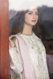 Zaha By Khadijah Shah Embroidered Lawn Unstitched 3Pc Suit ZL24-12B LEYLA