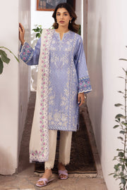 Zaha By Khadijah Shah Embroidered Lawn Unstitched 3Pc Suit ZL24-15B NARINA
