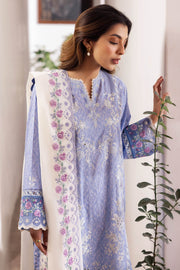 Zaha By Khadijah Shah Embroidered Lawn Unstitched 3Pc Suit ZL24-15B NARINA