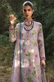 ZAHA Neelum Embroidered Lawn Unstitched 3Pc Suit ZL25-02A ELARA