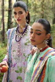 ZAHA Neelum Embroidered Lawn Unstitched 3Pc Suit ZL25-02A ELARA