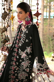 ZAHA Neelum Embroidered Lawn Unstitched 3Pc Suit ZL25-05B AABROO