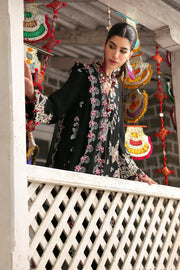 ZAHA Neelum Embroidered Lawn Unstitched 3Pc Suit ZL25-05B AABROO