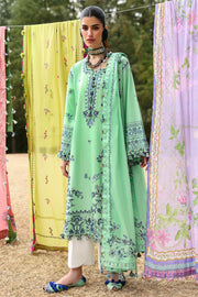 ZAHA Neelum Embroidered Lawn Unstitched 3Pc Suit ZL25-10A ELAYA