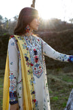 ZAHA Neelum Embroidered Lawn Unstitched 3Pc Suit ZL25-11B KASHUR