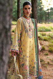 ZAHA Neelum Embroidered Lawn Unstitched 3Pc Suit ZL25-12A ZURI