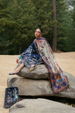 ZAHA Neelum Embroidered Lawn Unstitched 3Pc Suit ZL25-12B ZURI
