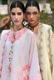 ZAHA Neelum Embroidered Lawn Unstitched 3Pc Suit ZL25-13B ZANIA